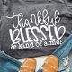 Grateful & Kind Messy Vibes Gray Tee